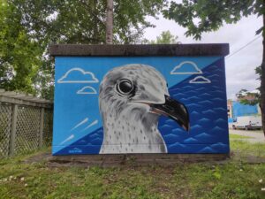 grafiti pilt alajaamal