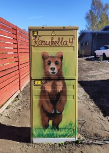 Karu graffiti elektrikapil